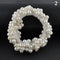 3Pcs Elegant Women Pearls Beads Hair Band Rope Scrunchie Ponytail Jewelry Holder