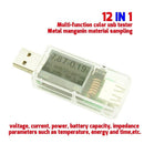 12 In 1 Usb Tester Dc Digital Voltmeter Voltage Current Meter Ammeter Detec H2R3