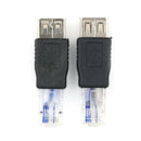 2PCS Ethernet RJ45 Male to USB Female Connector Converter Adapter WYME