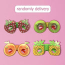 Fruit Shape Children Decorative Glasses Handmade DIY Party Cartoon Sunglass