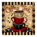 Diamond Embroidery Painting DIY Retro Coffee Full Drill Cross Stitch Kit