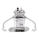 Robot Tea Loose Leaf Diffuser Infuser Strainer Herbal Spice Filter