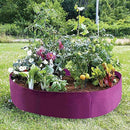 35&50 inch Raised Garden Bed Grow Bags Pot Wide Use EASY TO STORAGE Purple