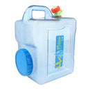 8 Litre Plastic Jerry Can Water Carrier With Screw Top Lid Camping Car