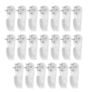 160Pcs Creative S M L XL Hardwall Picture Frame Clock Hanger Hanging