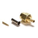1X Universal Connector SMA male plug crimp RG174 RG316 LMR100 cable straight TO
