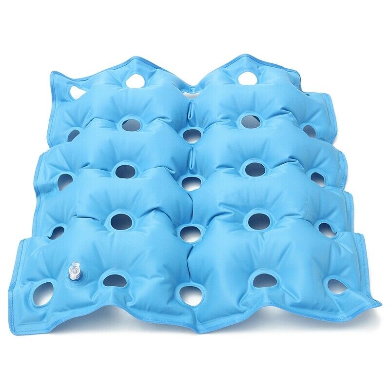 Air Self Inflatable Waves PVC Cushion Seat Pad Hemorrhoids + Free Pump O4W4