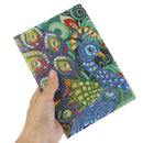 DIY Peafowl Special Shaped Diamond Painting 50 Pages A5 Students Sketchbook