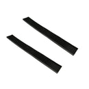 Bar Runner Rubber Strip Spill Mat Black Home Cocktail Party Pub 60x8cm 2pcs