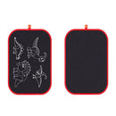 Portable Soft Double-sided Graffiti Draw Mat Water Chalk DIY Paint Pad Gift