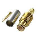 5pcs MCx Male Plug Straight RF Adapter Connector for RG179 Cable D6K4