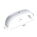 9W Mini LED UV Lamp for Nails Dyer Gel Polish Drying Led Lamp Gel 3/6 Leds