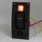 1 Gang Boat Marine RV Truck Switch Panel ON-OFF Rocker Switch w/ Circuit Breaker