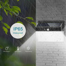 206 LED Solar Lights Powered PIR Motion Sensor Light Outdoor Garden Securit