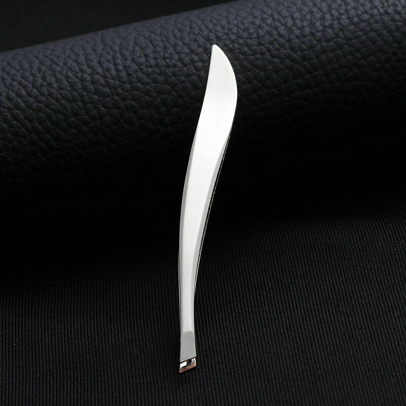 Lady Makeup Beauty Tool Stainless Steel Eyebrow Tweezer Clip D Hair Removal U4R8