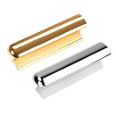 2Pcs Stainless Steel Lap Slide Bar Slider for Hawaiian Electric Guitar