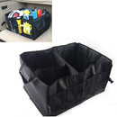 Auto Car Trunk Multipurpose Storage Collapsible Foldable Cargo Basket Organizer