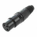 5 Pairs Audio Mic Microphone Adapter XLR 3 Pin Male/ Female Connector