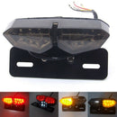 Motorcycle LED Rear Light Turn Signal Smoke Lens Turn Signal Bulb Brake Lam