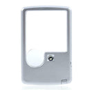 3X 6X Credit Card Loupe Magnifier Glass Square Microscope with LED Light