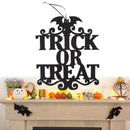 Halloween Hanging Banner Trick Or Treat Wall Decor Pendant Sign Board For T