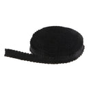 Lace Elastic Band Frilly Edge Elastic Ribbon for Clothing Sewing Trim Black
