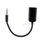 3.5mm Stereo Audio Male To Earphone Headset Microphone Adapter Cell Phone PC