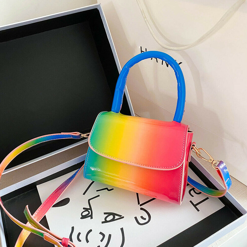 Crossbody Bag PU Leather Women Small Flap Shoulder Pouch Casual Female Messenger