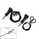 30 cm Safety Stainless Steel Lanyard Tether + Screw for Session MO