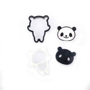 Panda Cookies Mold Sandwich Cutter Biscuit Bread Cake Mold Pastry Sugarcraf ME