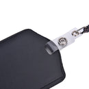 Bank Credit Card Holders PU Card ID  Holders Identity Badge Retractable R ME