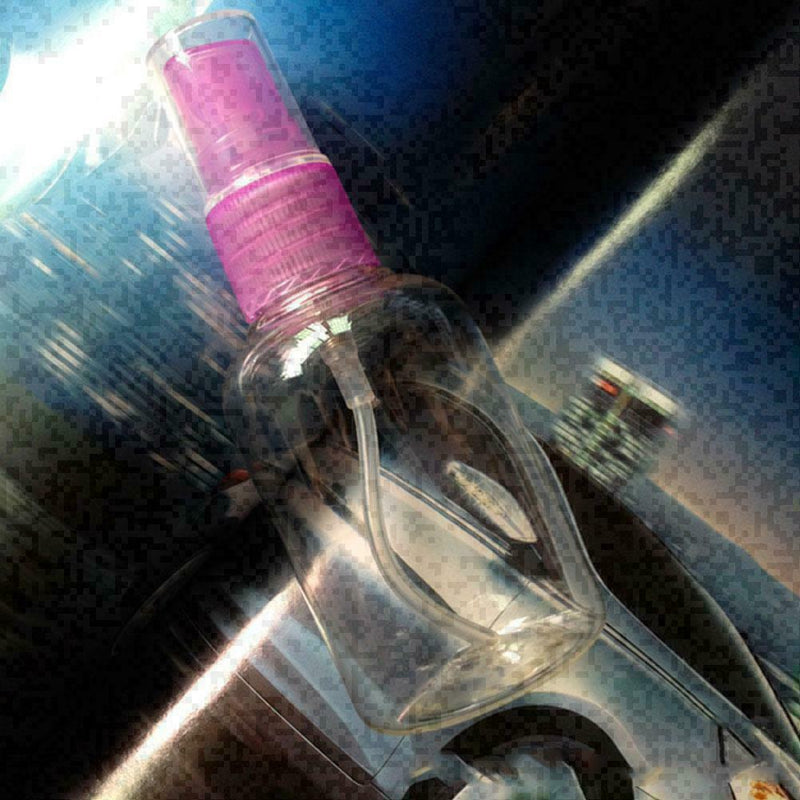 50ML Mini Plastic Transparent Mini Empty Bottle Spray DT Color potatble Ran Y9N3