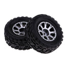 2x 1:18 Scale Left Tire Tyres Black for Wltoys A949 RC Truck Buggy Body Part