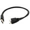 Usb 2.0 Male To Dual 2 Micro Usb 2.0 Male Data Charger Cable Cord OZ