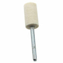 12 Pcs Buffing Polishing 3mm Shank 10mm Hard Cylindrical Felt Bobs