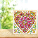 5D DIY Special Shaped Diamond Painting Heart Cross Stitch Mosaic Craft Kit