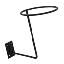 Wall-mounted Metal Helmet Holder Fisherman Cowboy Sun Hat Wig Cap Rack Stand
