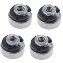 4pcs Metal Fender Seat Nut Rear Solo Seat Bolt for 1996-2017 1/4-20 Thread