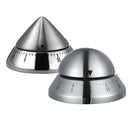 Stainless Steel 60min Clock Kitchen Tine Bake Timer UFO Mechanical Reminder