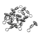 10pcs Fishing Swivels Cross-line Swivels Line Lures Connector Rig Rings S