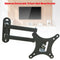 17-32inch Wall Mounted Screen Universal Adjustable Angle TV Bracket Easy Install