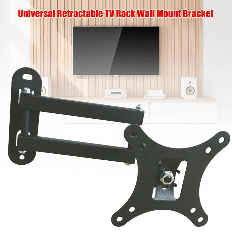 17-32inch Wall Mounted Screen Universal Adjustable Angle TV Bracket Easy Install
