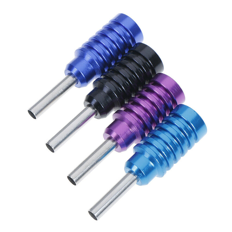 25mm Aluminum Alloy Tattoo Machine Gun Handle Grips Tube Tip Back Stem Suppli FT