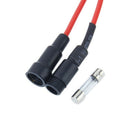 5pc 250V 10A Glass Tube Fuse Holder Inline Screw Type Cap 20mm x 5mm U4Z8