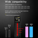 18650 Battery Charger 26650 USB Smart 21700 Single Slot Lithium Battery Charger