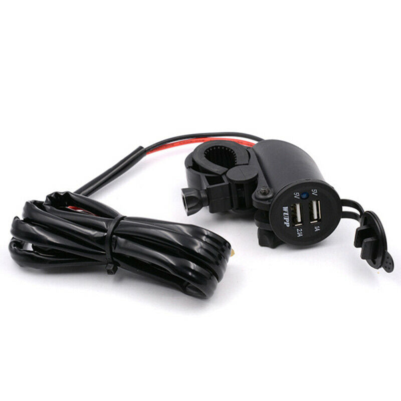 12V 2.1A Dual USB Charger Socket Power Outlet Adapter for Car Boat Marine Mobile