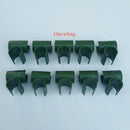 10 x Garden Adjustable Plastic Plant Connectors Flower Rattan Plastic Stakes