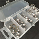 25 pcs 2.5G 3.5G 5g 7g 10g Gany set of fish baits of head jigs round lead w T7L7