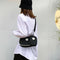 Daisy Underarm Shoulder Bag Multi-function Women Messenger Handbag (Black)