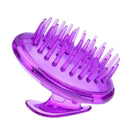 Fashion Silicone Shampoo Hair Massage Shower Brush Comb Anti Hair Loss Tool